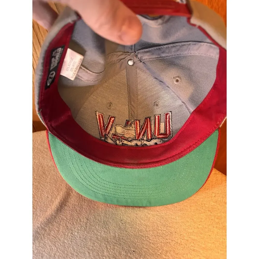 UNLV Rebels Wool Blend Snapback Hat Gray Red Top of the World NCAA